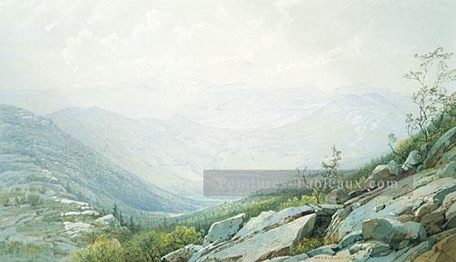 Le paysage du mont Washington William Trost Richards Peintures à l'huile